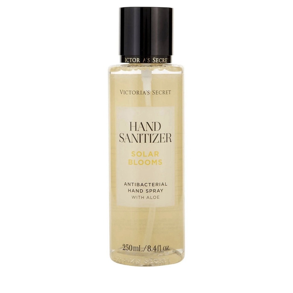 NEW! Victoria's Secret Hand Sanitizer Anti Bacterial Spray Solar Blooms 8.4 Oz